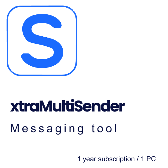 Picture of xtraMultiSender (1 year subscription / 1 PC)