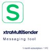 Picture of xtraMultiSender (1 month subscription / 1 PC)