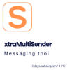 Picture of xtraMultiSender (3 days subscription / 1 PC)